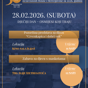 Najava događaja za najmlađe – subota, 28.02.2026.  